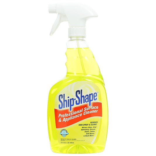 SHIP-SHAPE SURFACE & APPLIANCE CLEANER SPRAY - 32 OZ Maintenance SHIP-SHAPE for sacramento, california, barbers, hair stylist, cosmetologist, beauty industry