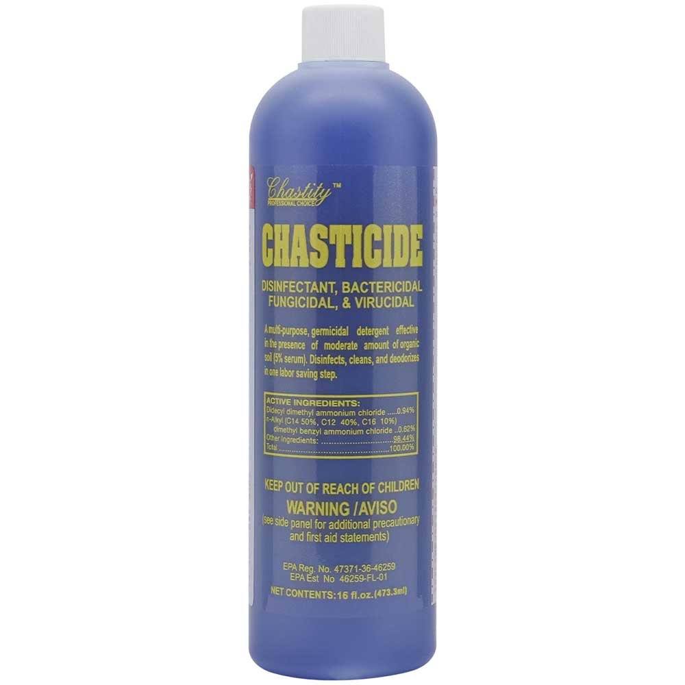 Chemco Chasticide Concentrated Disinfectant 16 oz bottle front view