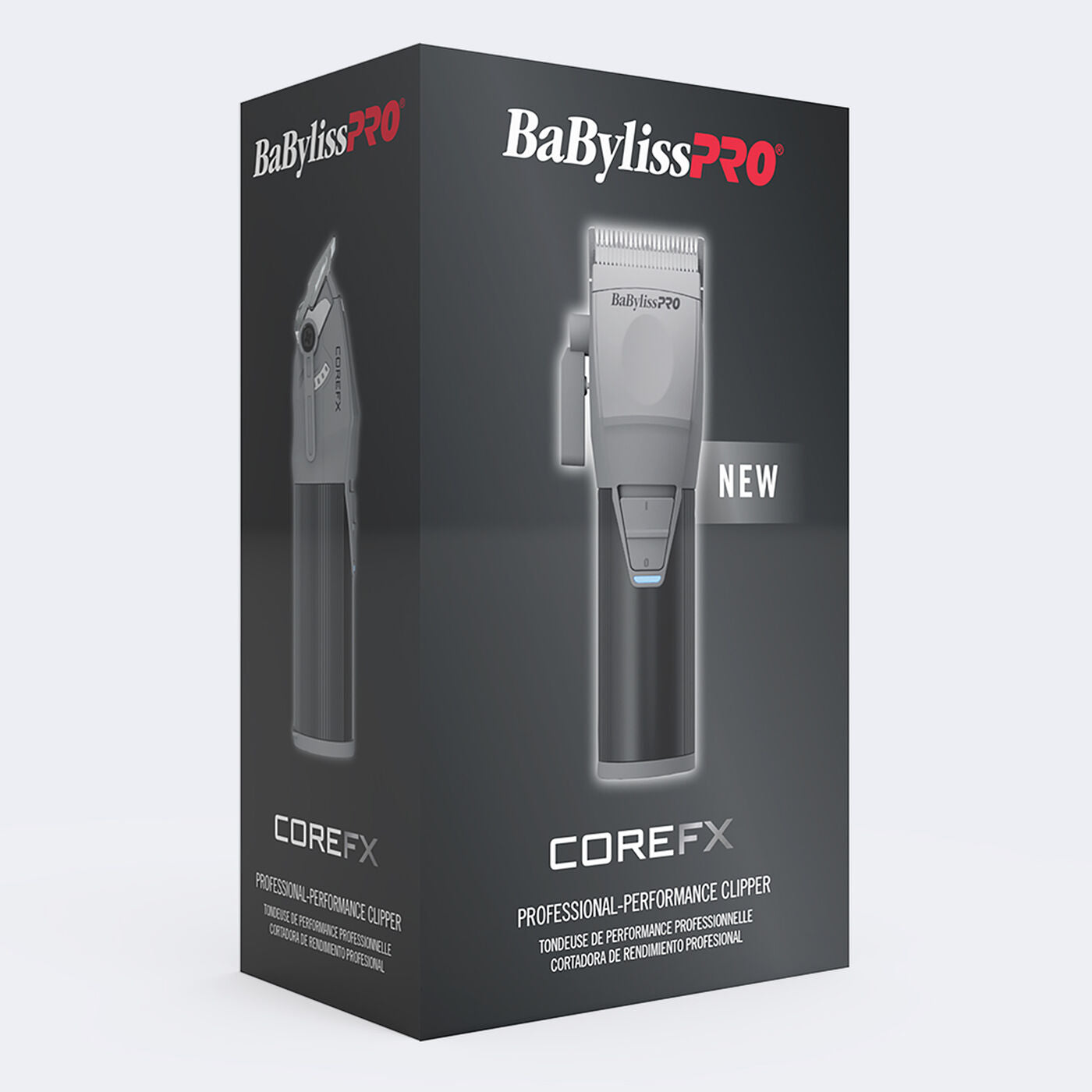 BABYLISSPRO COREFX CLIPPER - GRAY Clipper BABYLISSPRO for sacramento, california, barbers, hair stylist, cosmetologist, beauty industry