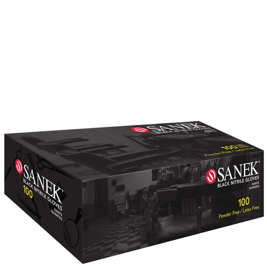 GRAHAM SANEK NITRILE GLOVES - 100 PACK Gloves GRAHAM for sacramento, california, barbers, hair stylist, cosmetologist, beauty industry