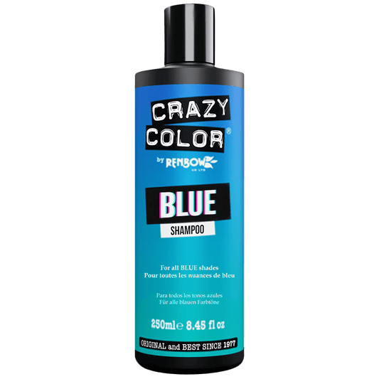 CRAZY COLOR COLOR SHAMPOO Blue Shampoo CRAZY COLOR for sacramento, california, barbers, hair stylist, cosmetologist, beauty industry