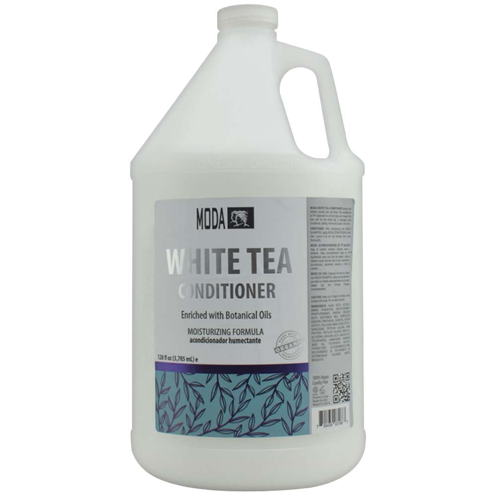 MODA CONDITIONER - WHITE TEA 1 GALLON Conditioner CHEMCO for sacramento, california, barbers, hair stylist, cosmetologist, beauty industry