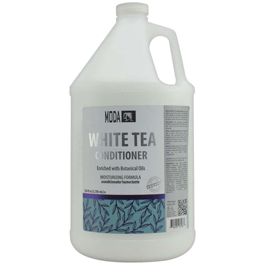 MODA CONDITIONER - WHITE TEA 1 GALLON Conditioner CHEMCO for sacramento, california, barbers, hair stylist, cosmetologist, beauty industry