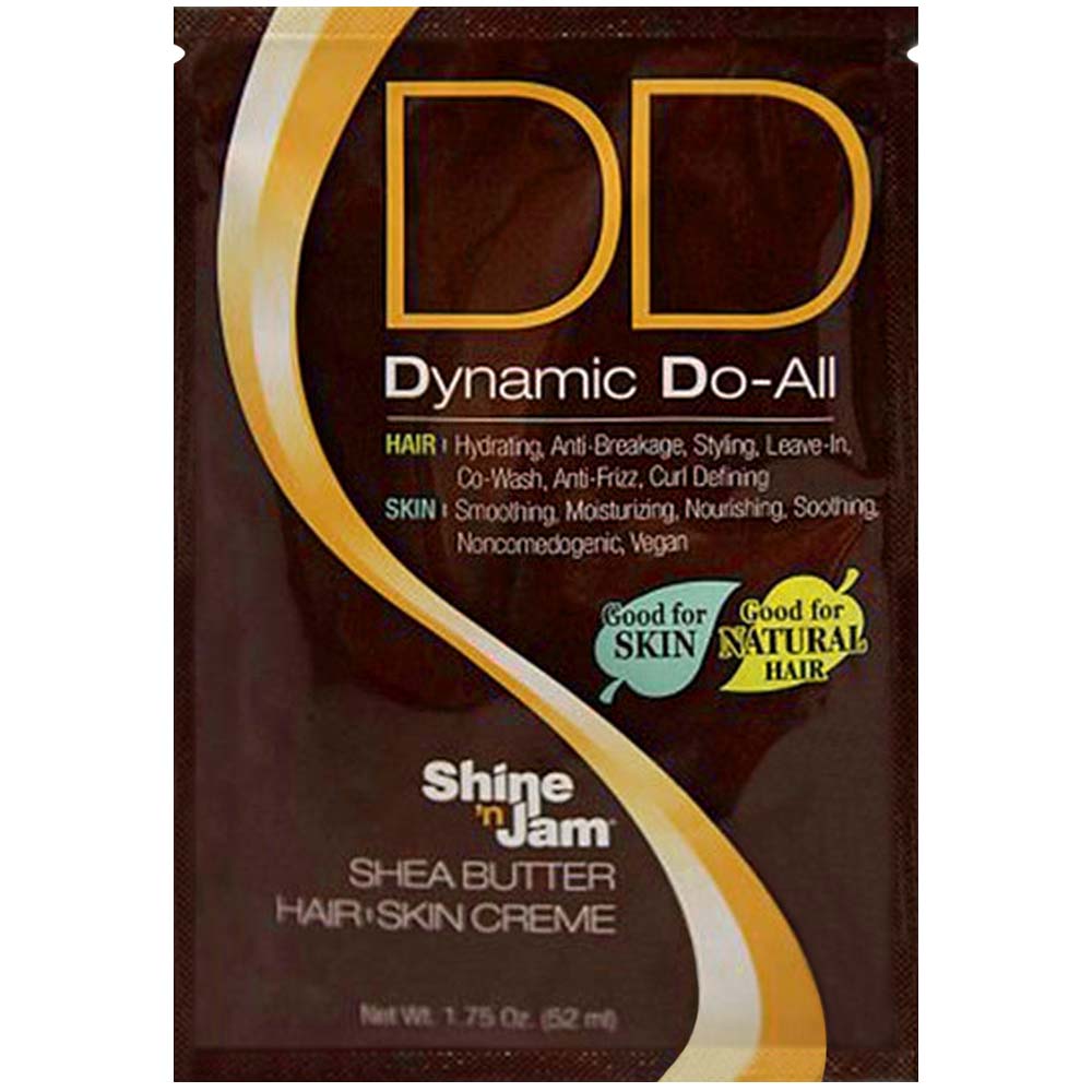 SHINE 'N JAM DYNAMIC DO-ALL SHEA BUTTER HAIR SKIN CREME - 1.75 OZ