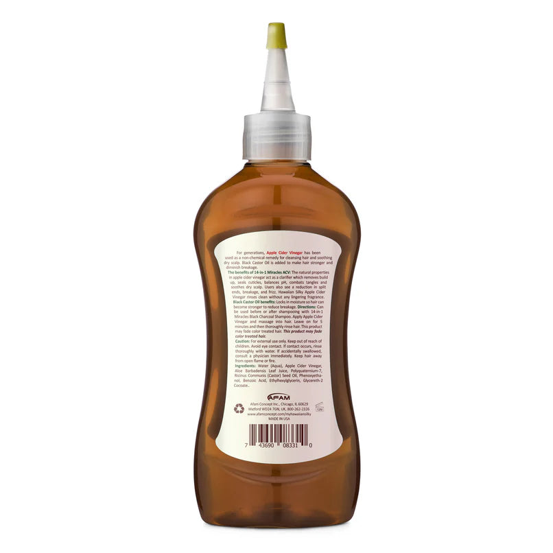 HAWAIIAN SILKY HAIR BALANCED APPLE CIDER VINEGAR - 8 OZ