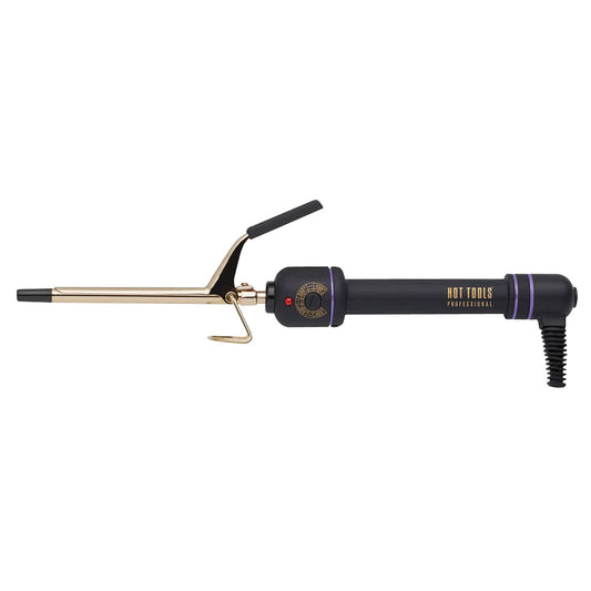 HOT TOOLS 3/8" SPRING CURLING IRON/ WAND - 24K GOLD