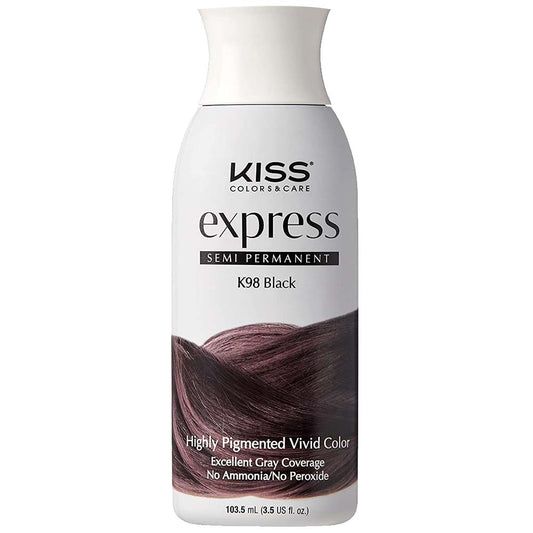KISS EXPRESS SEMI PERMANENT HAIR COLOR - K98 BLACK