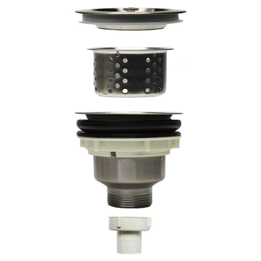 COMPLETE SHAMPOO BOWL STRAINER DRAIN ASSEMBLY - METAL Salon Part BeauBAR Supply for sacramento, california, barbers, hair stylist, cosmetologist, beauty industry