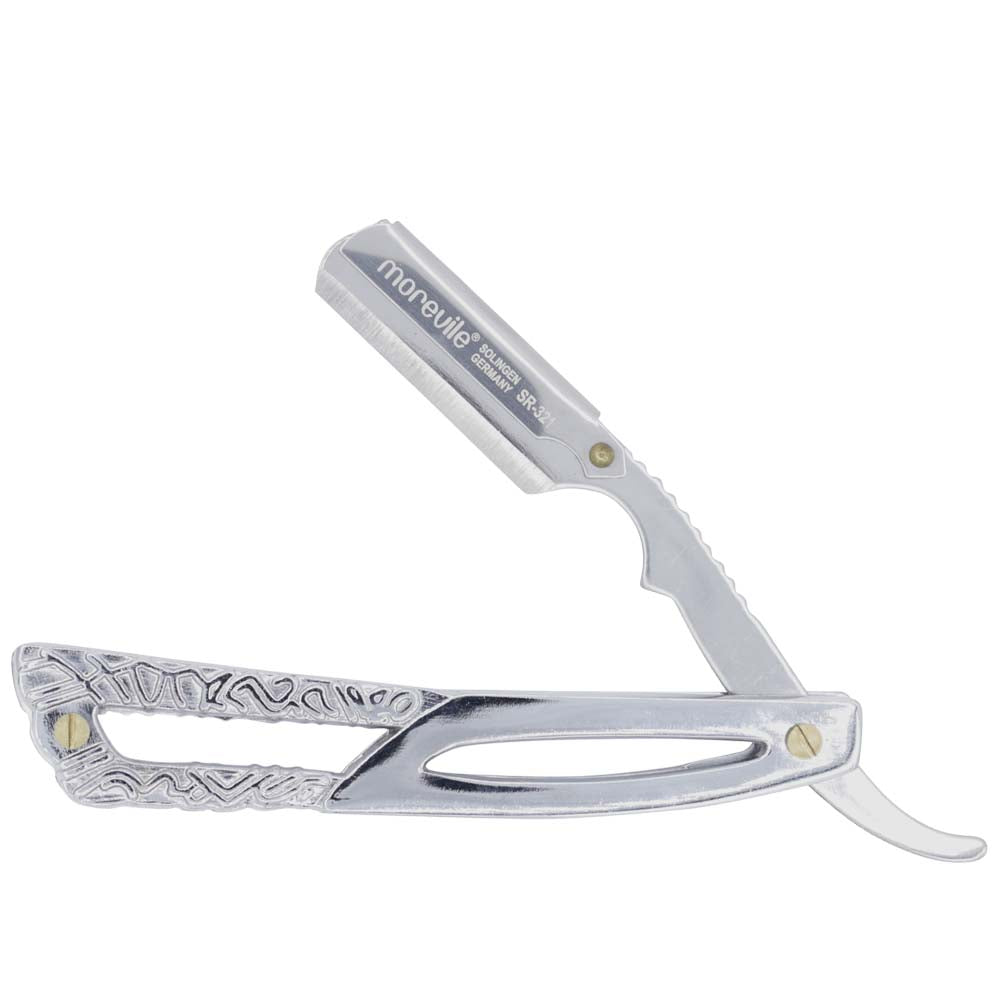 MOREVILE STRAIGHT RAZOR - MAMBA SILVER