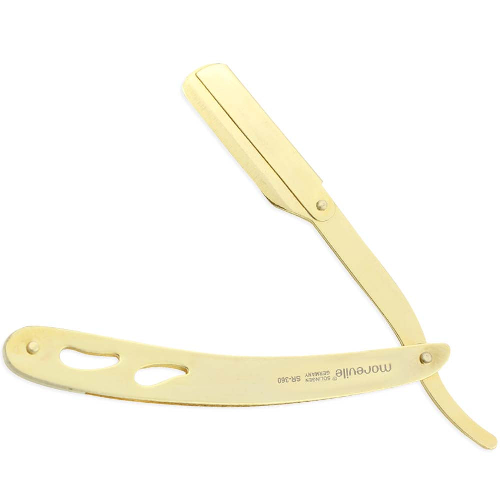 MOREVILE STRAIGHT RAZOR - FULL GOLD