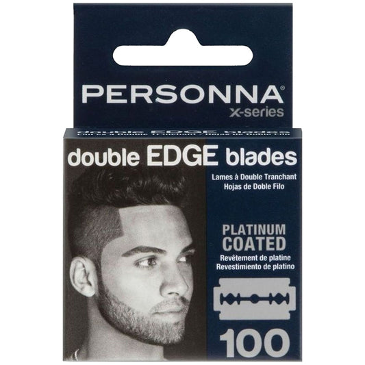 PERSONNA X-SERIES BLADES - 100 PACK DOUBLE EDGE