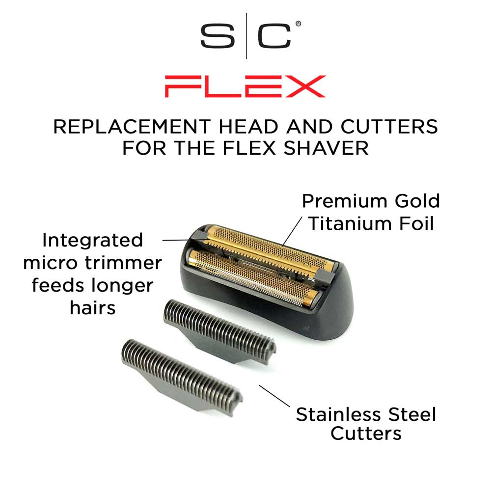 STYLECRAFT FLEX SHAVER FOIL HEAD & CUTTER Shaver Head STYLECRAFT for sacramento, california, barbers, hair stylist, cosmetologist, beauty industry