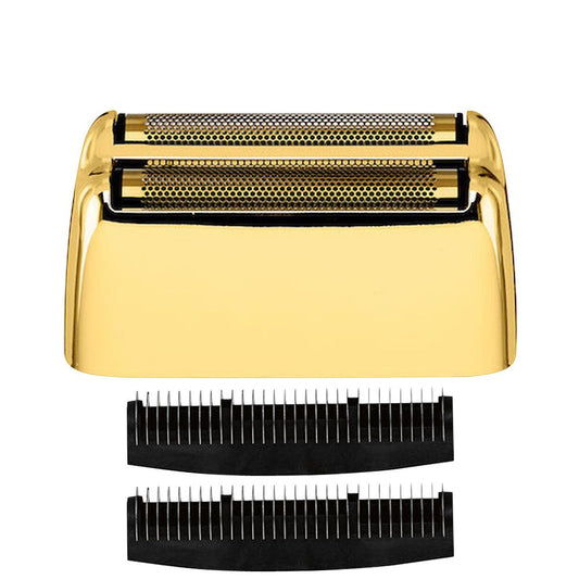 BABYLISSPRO DOUBLE SHAVER FOIL & CUTTER Gold Shaver Head BABYLISSPRO for sacramento, california, barbers, hair stylist, cosmetologist, beauty industry