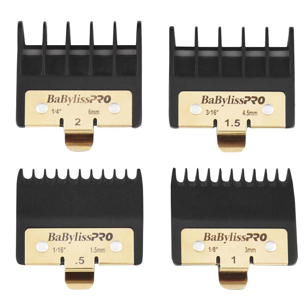 BABYLISSPRO PREMIUM TRIMMER GUARD - 4 PC Trimmer Guard BABYLISSPRO for sacramento, california, barbers, hair stylist, cosmetologist, beauty industry