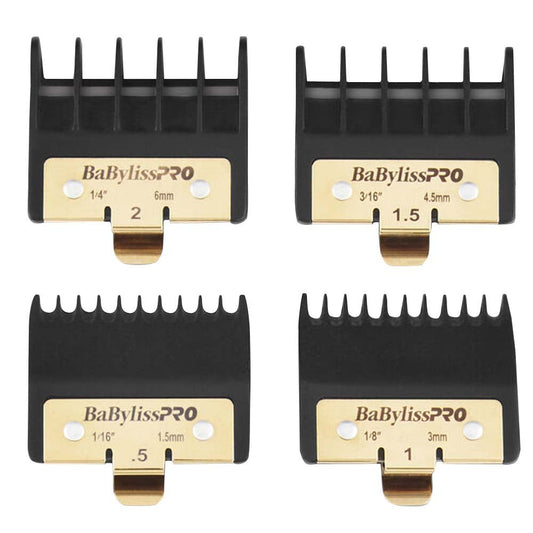 BABYLISSPRO PREMIUM TRIMMER GUARD - 4 PC Trimmer Guard BABYLISSPRO for sacramento, california, barbers, hair stylist, cosmetologist, beauty industry