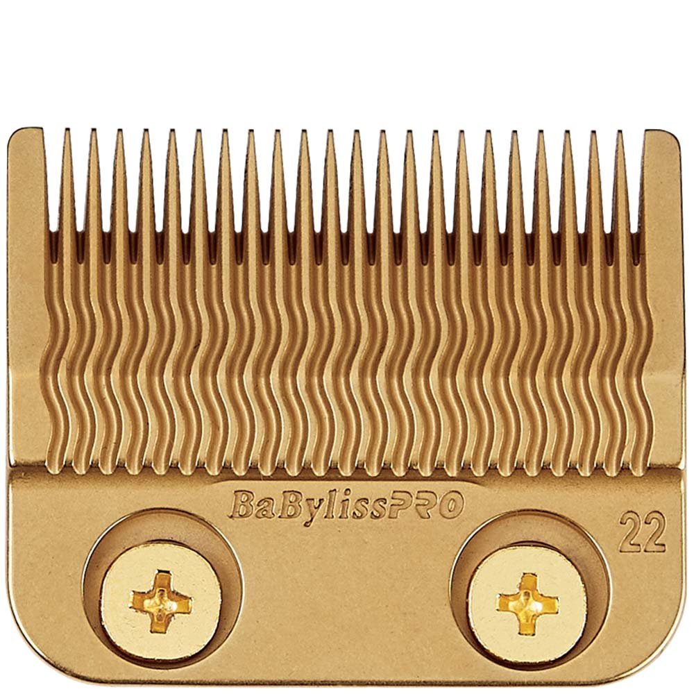 BeauBAR Supply BABYLISSPRO MIM FADE CLIPPER BLADE - GOLD TITANIUM RP - 48373