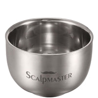 scalpmaster stainless steel shaving bowl