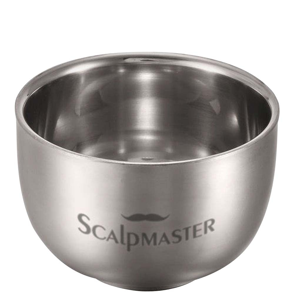 SCALPMASTER STAINLESS STEEL SHAVING BOWL Shaving SCALPMASTER for sacramento, california, barbers, hair stylist, cosmetologist, beauty industry