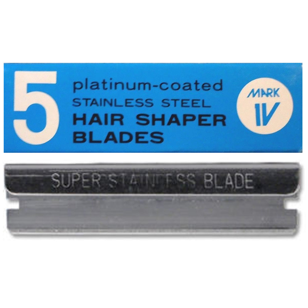 MARIANNA HAIR SHAPER STAINLESS STEEL BLADES - 5 PC