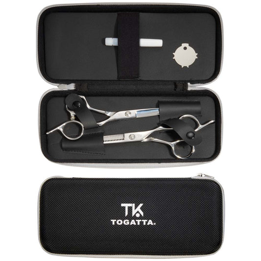 TK TOGATTA SHEAR & THINNER SET - 5 3/4" Shear Set TK TOGATTA for sacramento, california, barbers, hair stylist, cosmetologist, beauty industry