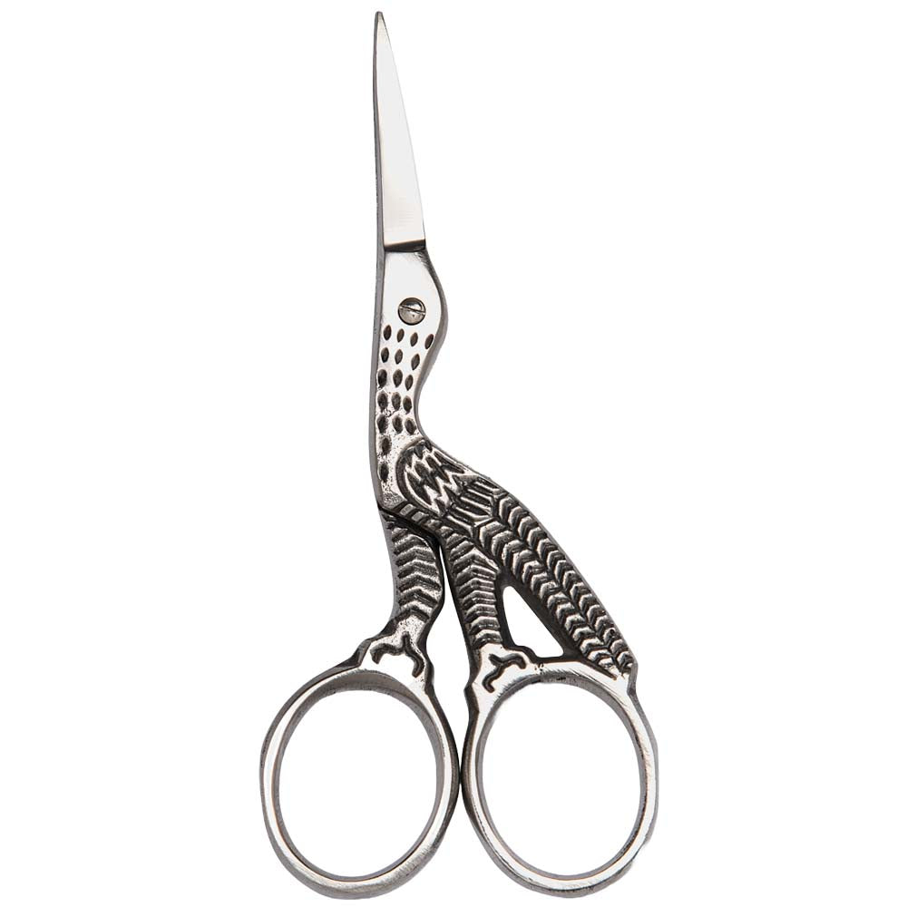 SATIN EDGE STORK SCISSOR - 3 1/2"