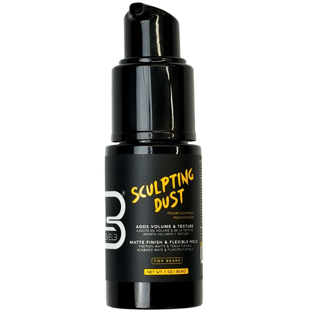 L3VEL3 BEARD SCULPTING DUST - 1 OZ Hair Powder L3VEL3 for sacramento, california, barbers, hair stylist, cosmetologist, beauty industry