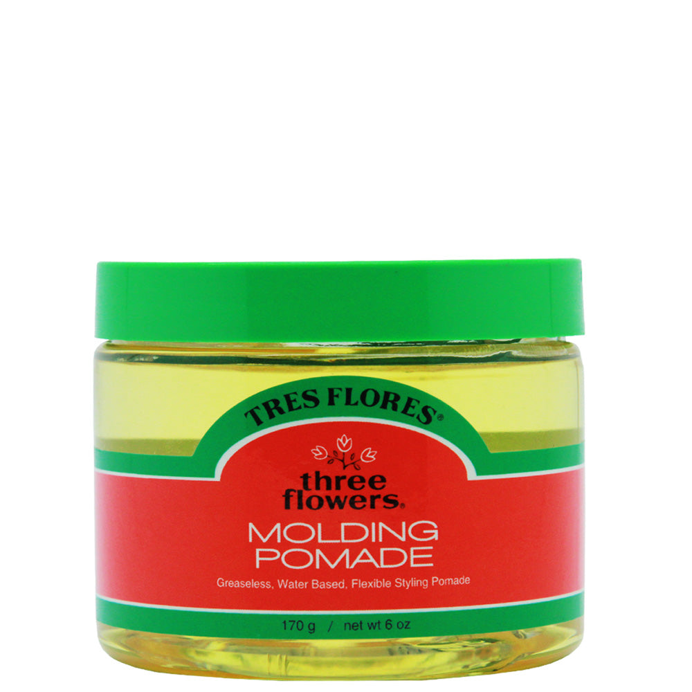 TRES FLORES MOLDING POMADE - 6 OZ Hair Pomade TRES FLORES for sacramento, california, barbers, hair stylist, cosmetologist, beauty industry