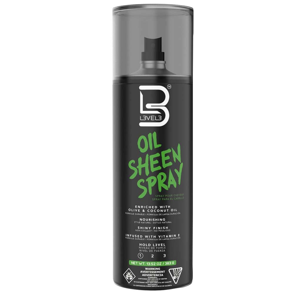 L3VEL3 OIL SHEEN SPRAY - 12.95 OZ