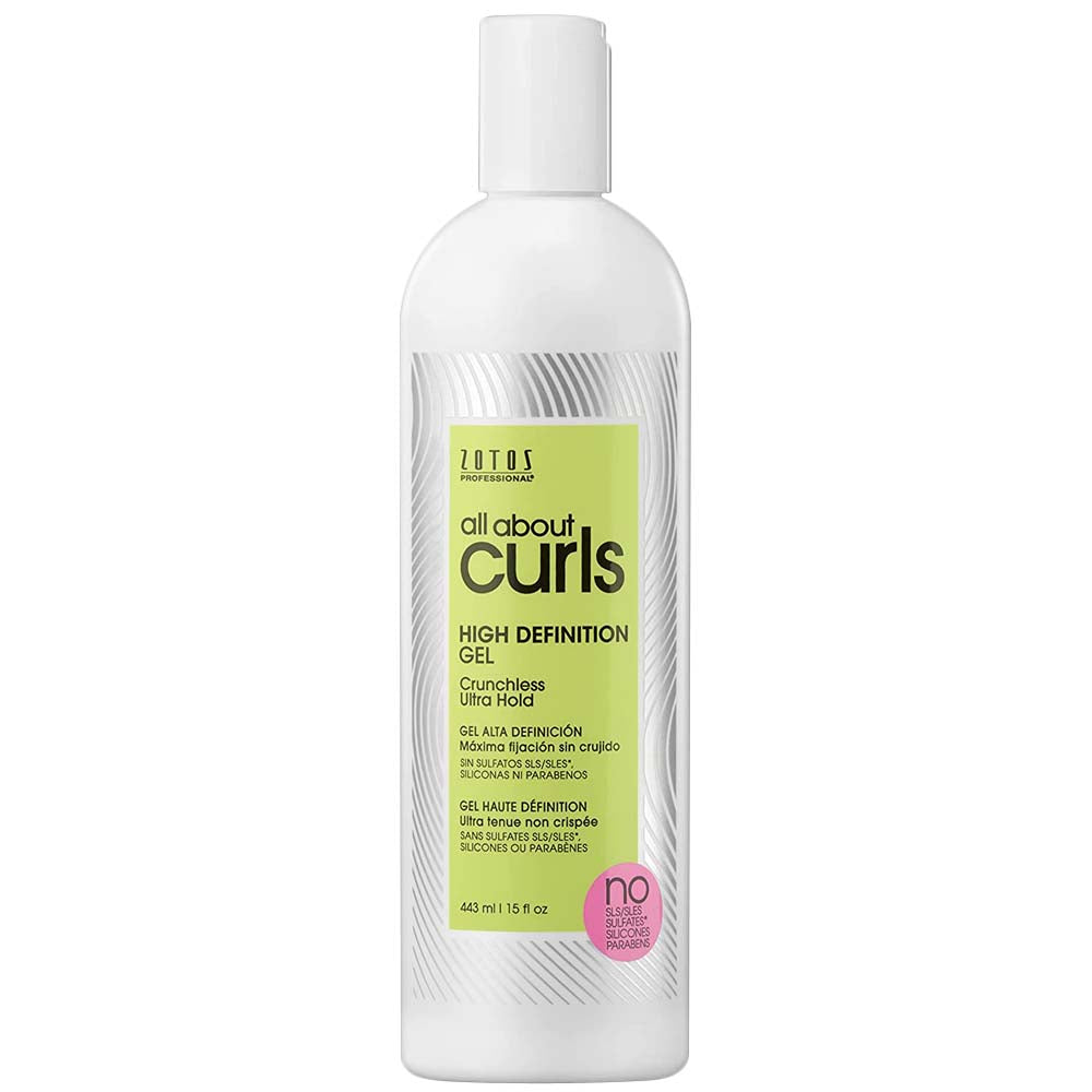 ZOTOS ALL ABOUT CURLS HIGH DEFINITION GEL - 15 OZ Hair Gel ZOTOS for sacramento, california, barbers, hair stylist, cosmetologist, beauty industry