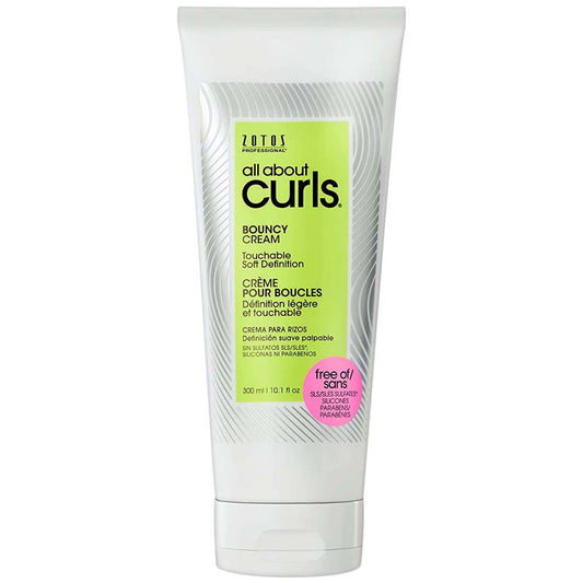 ZOTOS ALL ABOUT CURLS BOUNCY CREAM - 10.1 OZ
