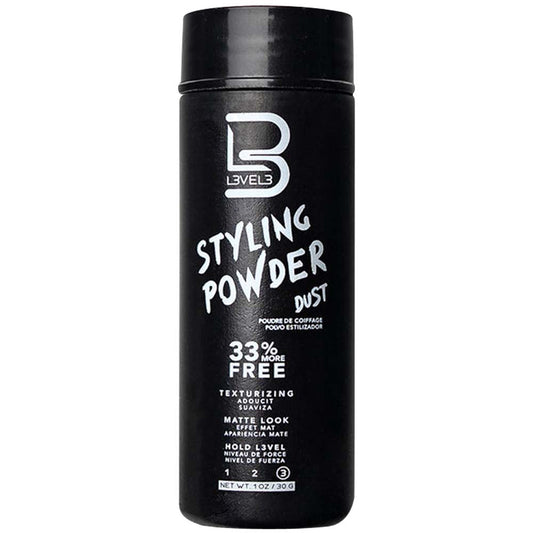 L3VEL3 STYLING TEXTURIZING POWDER DUST - 1 OZ Hair Powder L3VEL3 for sacramento, california, barbers, hair stylist, cosmetologist, beauty industry