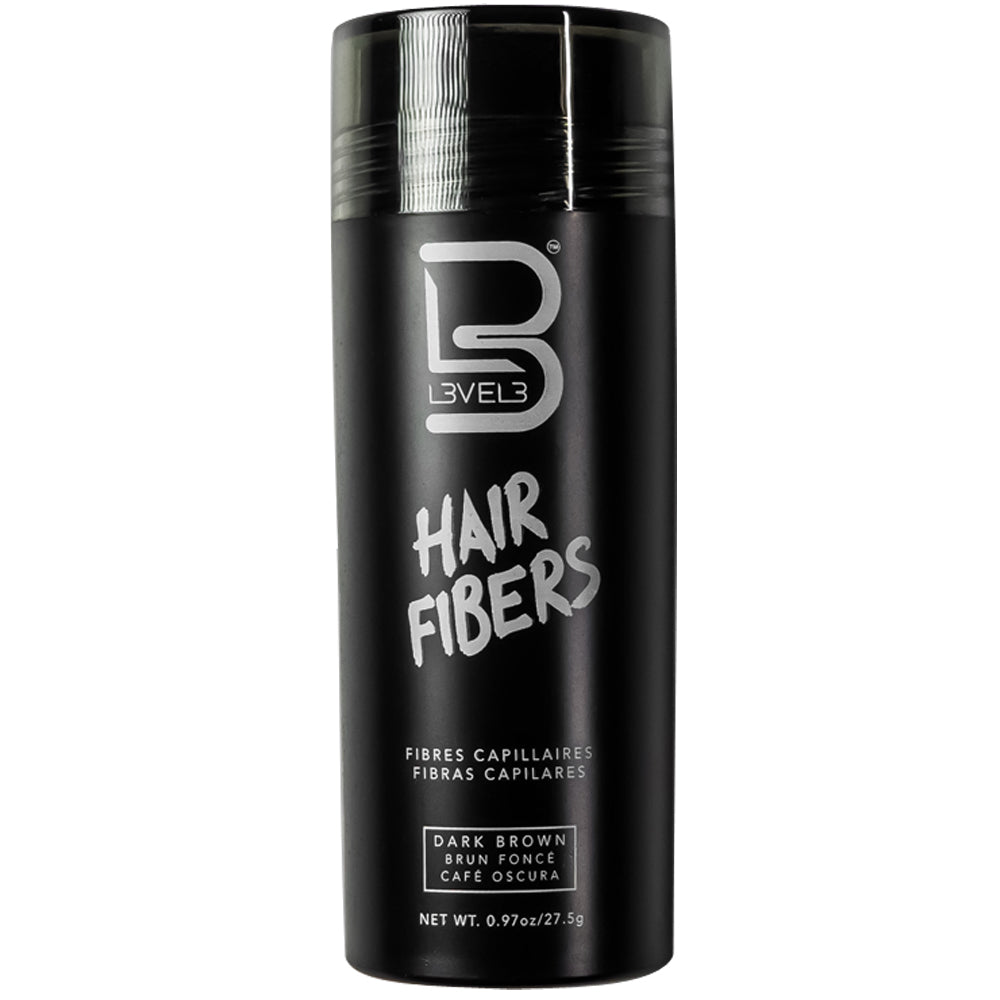 L3VEL3 HAIR FIBER - DARK BROWN 0.97 OZ