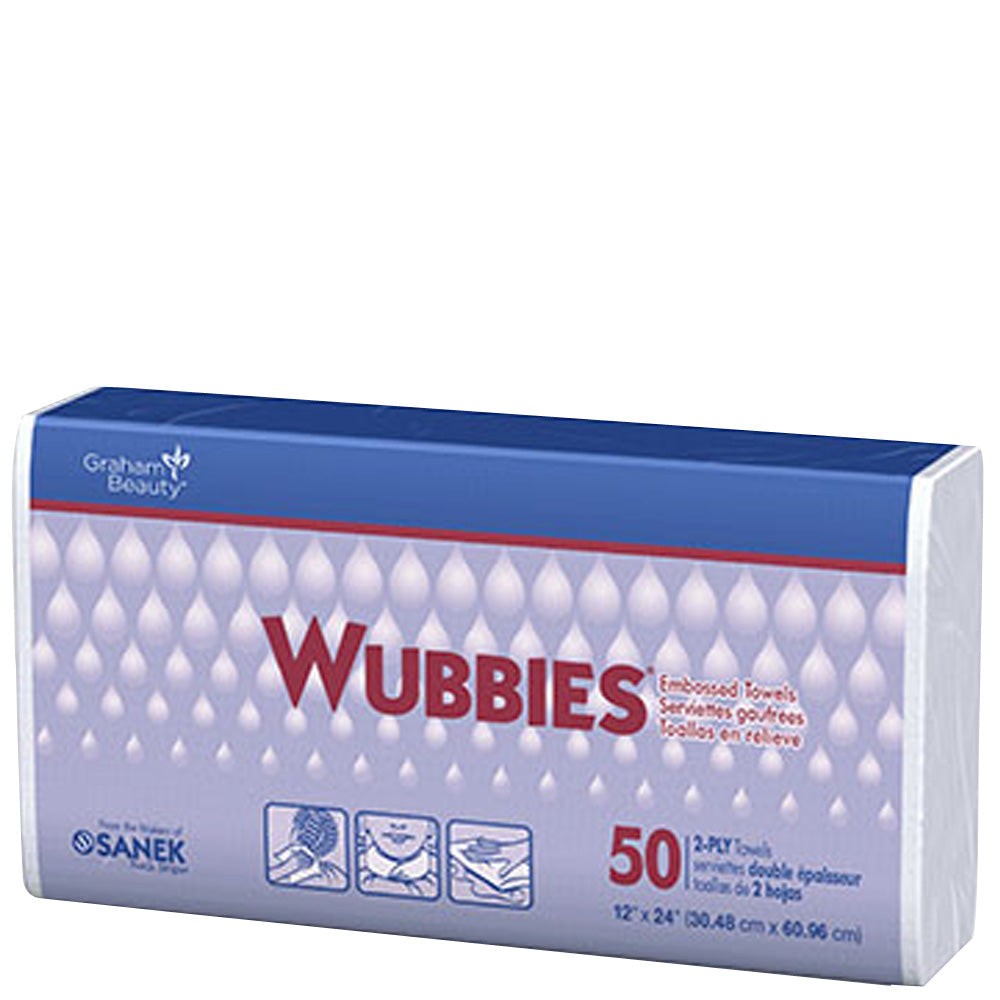 GRAHAM BEAUTY WUBBIES TOWEL - 50 PC