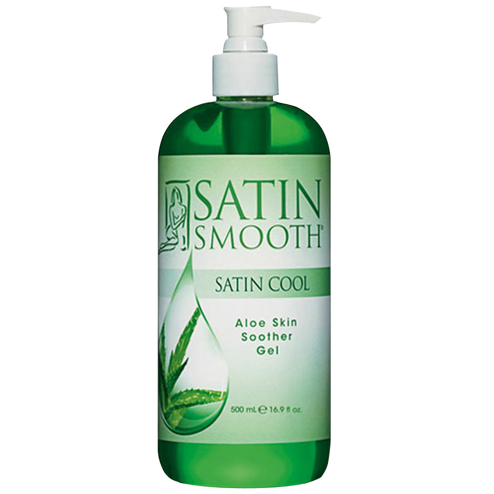 SATIN SMOOTH SATIN COOL ALOE SKIN SOOTHER GEL - 16 OZ