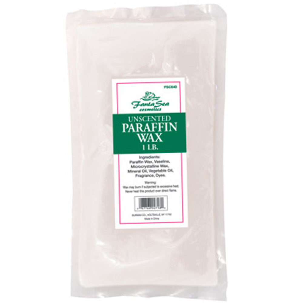 FANTASEA UNSCENTED PARAFFIN WAX - 1 LB