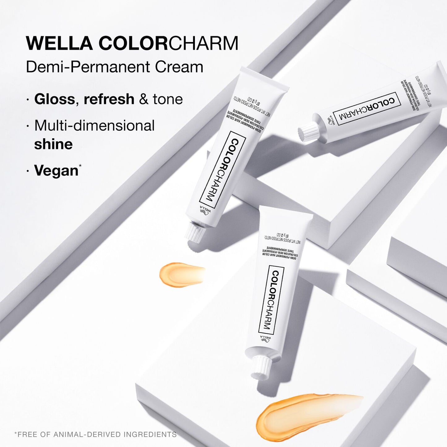 WELLA COLOR CHARM DEMI-PERMANENT CREAM HAIR COLOR Demi-Permanent Color WELLA for sacramento, california, barbers, hair stylist, cosmetologist, beauty industry