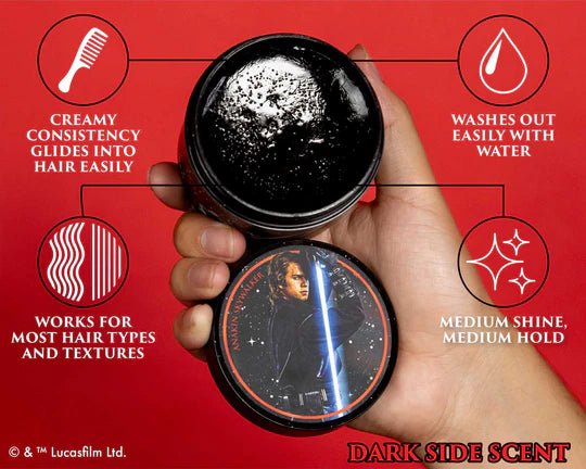 SUAVECITO STAR WARS ANAKIN SKYWALKER ORIGINAL HOLD POMADE - 4 OZ Hair Pomade SUAVECITO for sacramento, california, barbers, hair stylist, cosmetologist, beauty industry