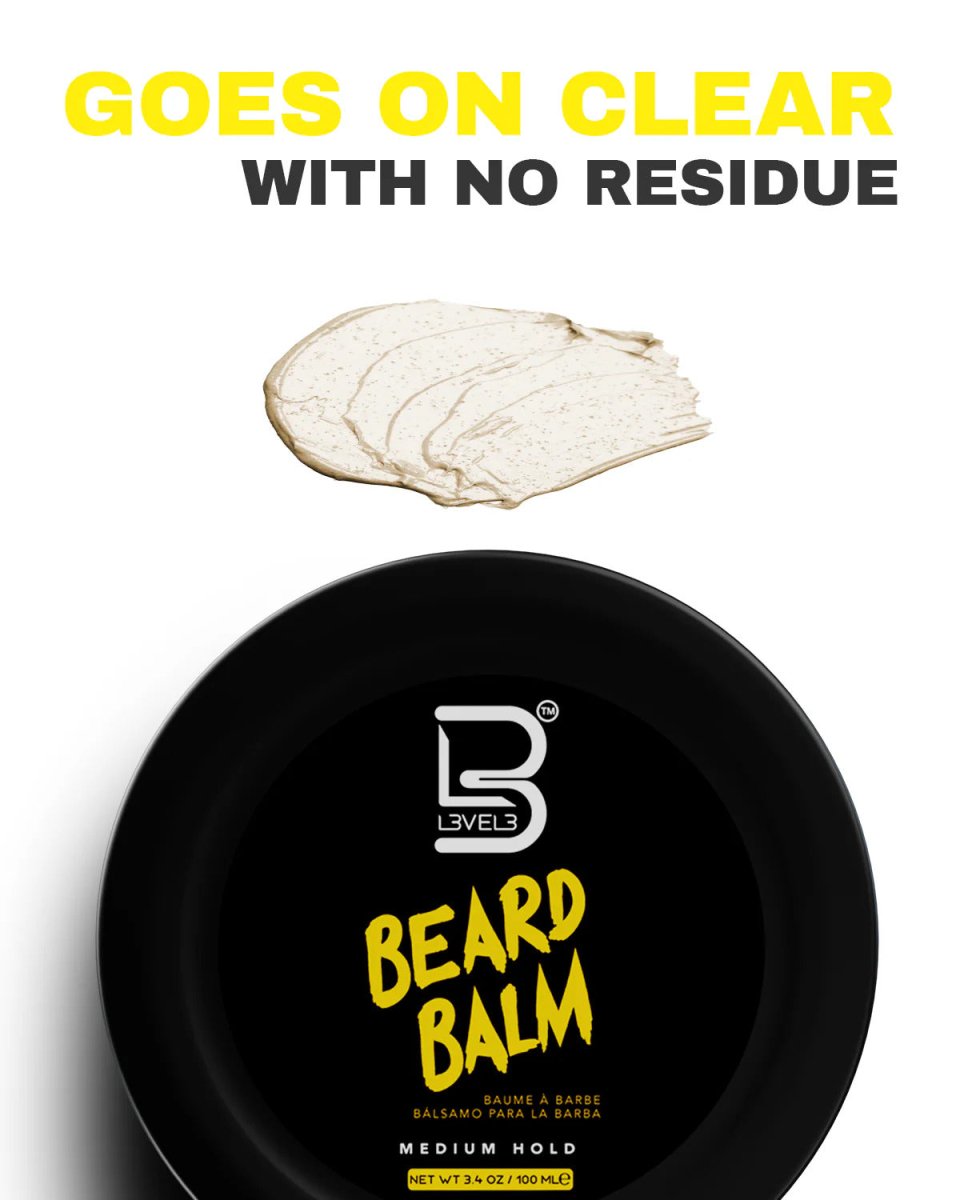 L3VEL3 BEARD BALM - 3.4 OZ Beard Care L3VEL3 for sacramento, california, barbers, hair stylist, cosmetologist, beauty industry