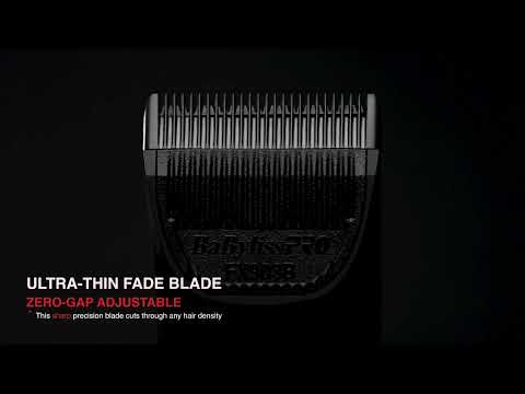BaBylissPRO FX3 Collection Sleek Matte Black Clipper, Trimmer & Shaver #barbering