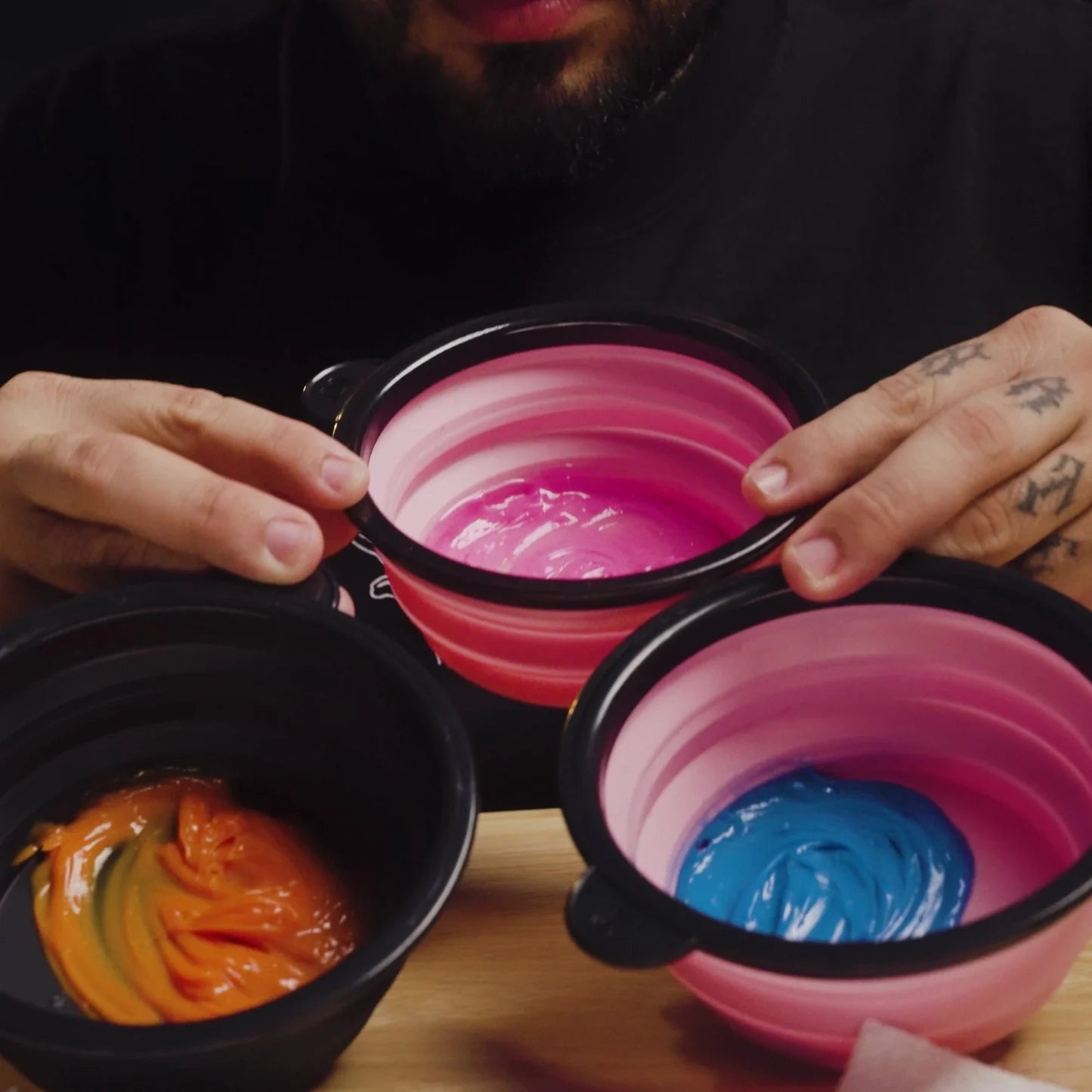 L3VEL3 COLLAPSIBLE TINT BOWL - PINK