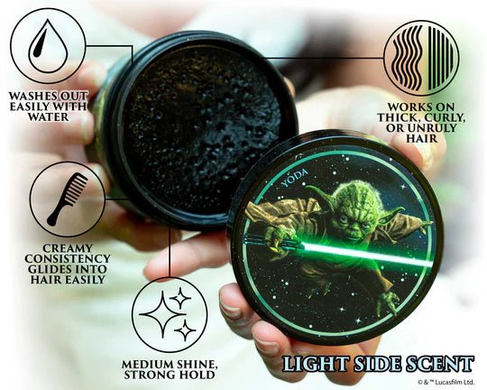 SUAVECITO STAR WARS YODA FIRME POMADE - 4 OZ Hair Pomade SUAVECITO for sacramento, california, barbers, hair stylist, cosmetologist, beauty industry