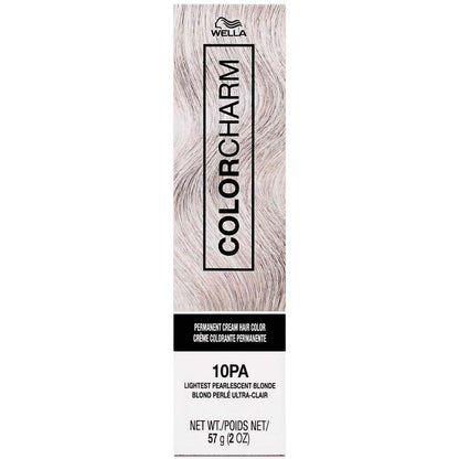 Wella Color Charm hair color packaging on a white background