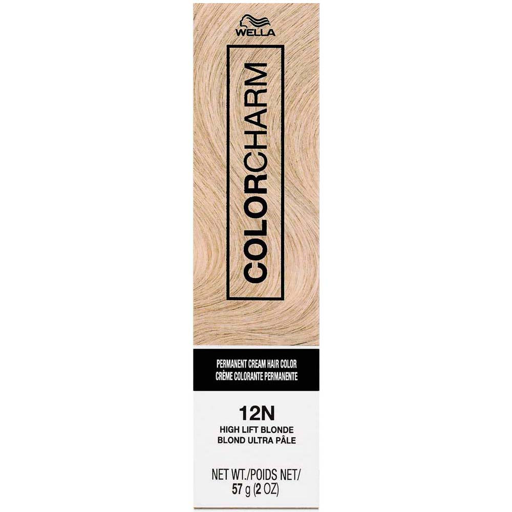 Wella Color Charm hair color packaging on a white background