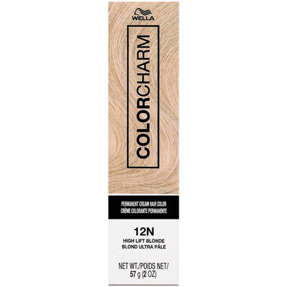 Wella Color Charm hair color packaging on a white background