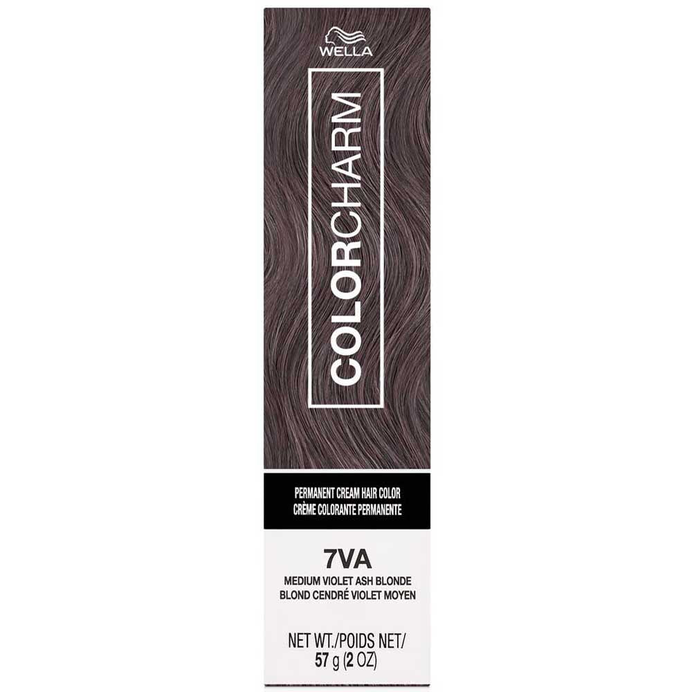 Wella Color Charm hair color box on a white background