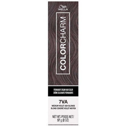 Wella Color Charm hair color box on a white background