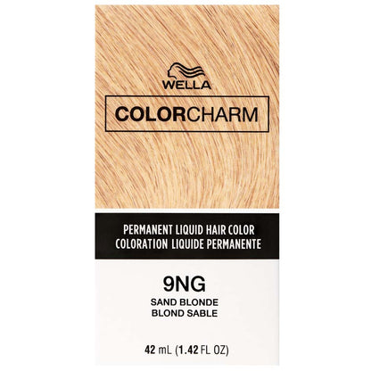 WELLA COLOR CHARM PERMANENT LIQUID HAIR COLOR - 9NG SAND BLONDE