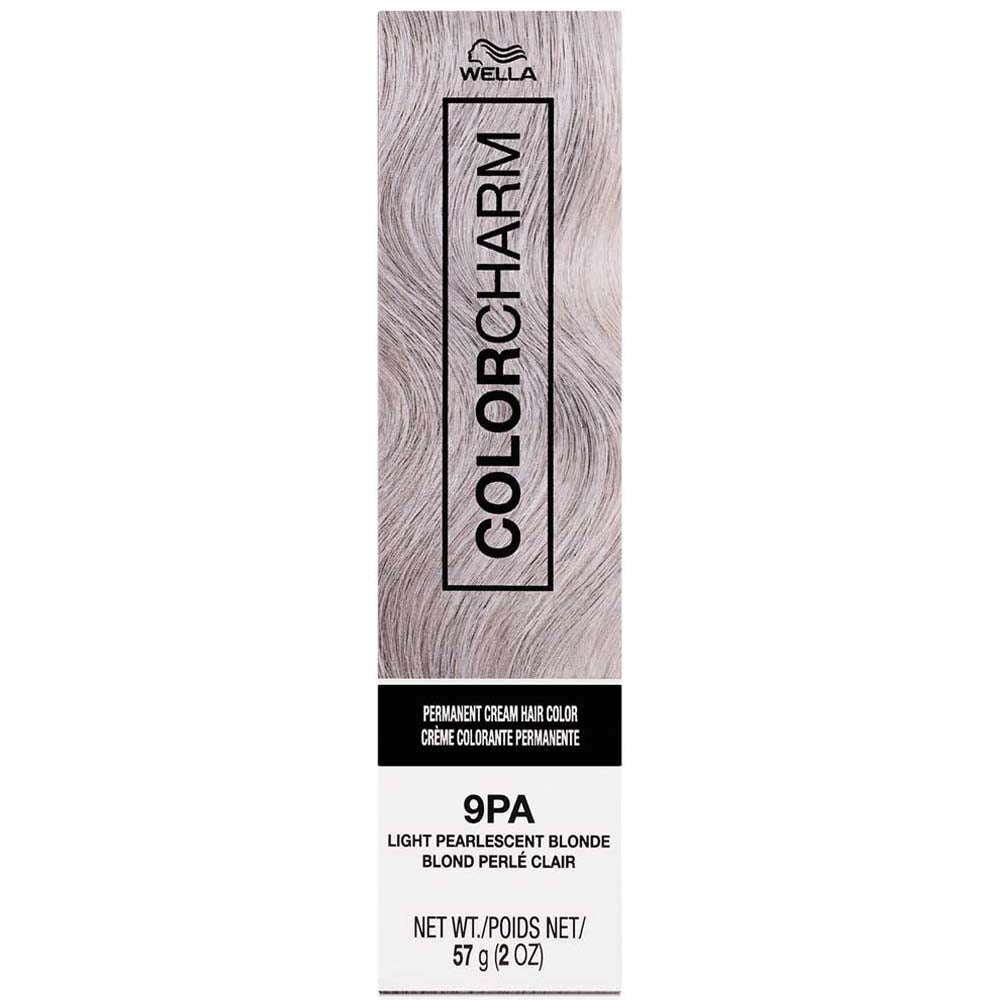 Wella Color Charm hair color box on a white background