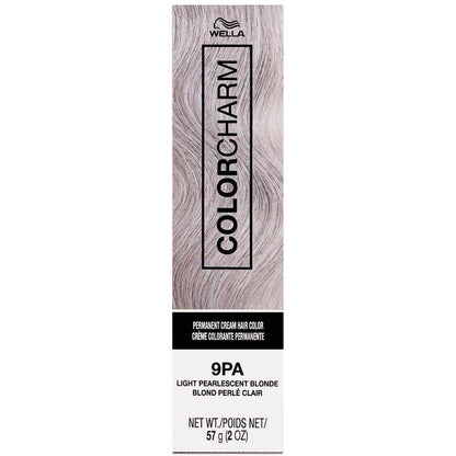 Wella Color Charm hair color box on a white background