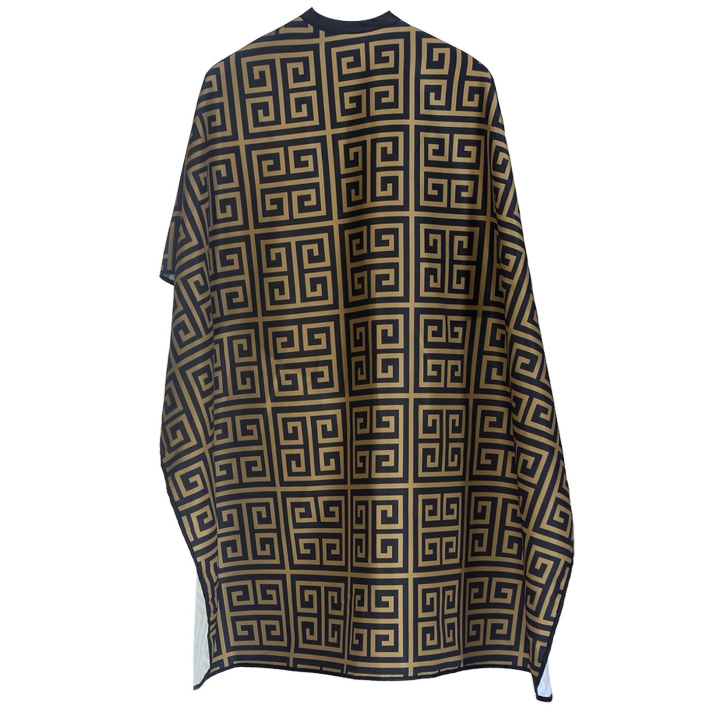 STYLETEK HAIRCUTTING CAPE - GOLD & BLACK